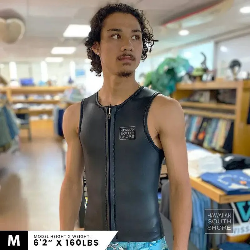 HawaiianSouthShore VEST 2MM JPN MODEL Wetsuit MENS (Small-XXLarge) Black