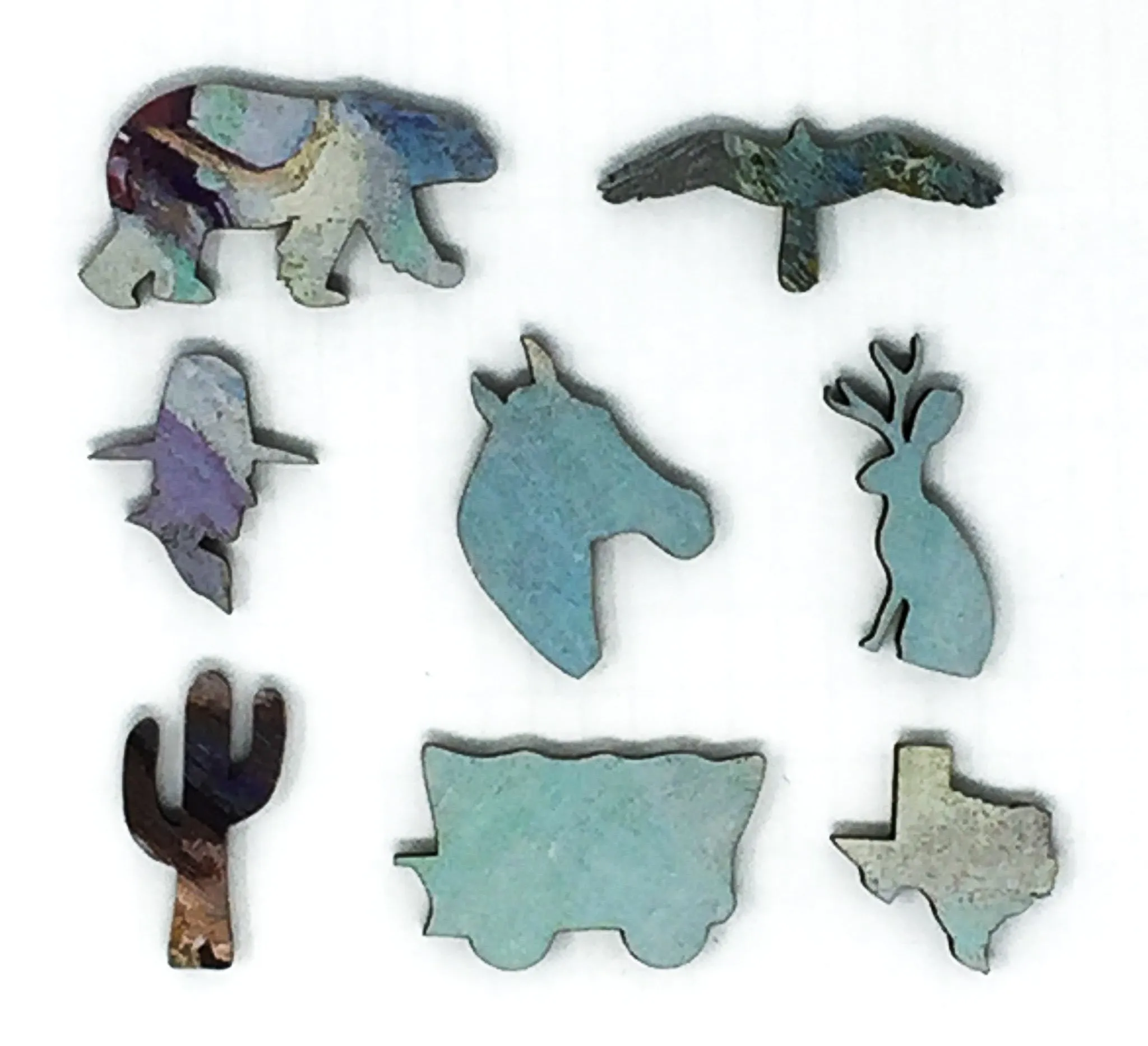 The Trail Foreman, Detail  (181 Pieces) by William Herbert Dunton, Wooden Jigsaw Puzzle